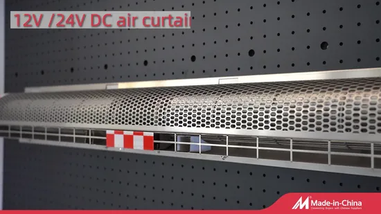 冷蔵庫冷凍庫車用24V DCモーターエアカーテン